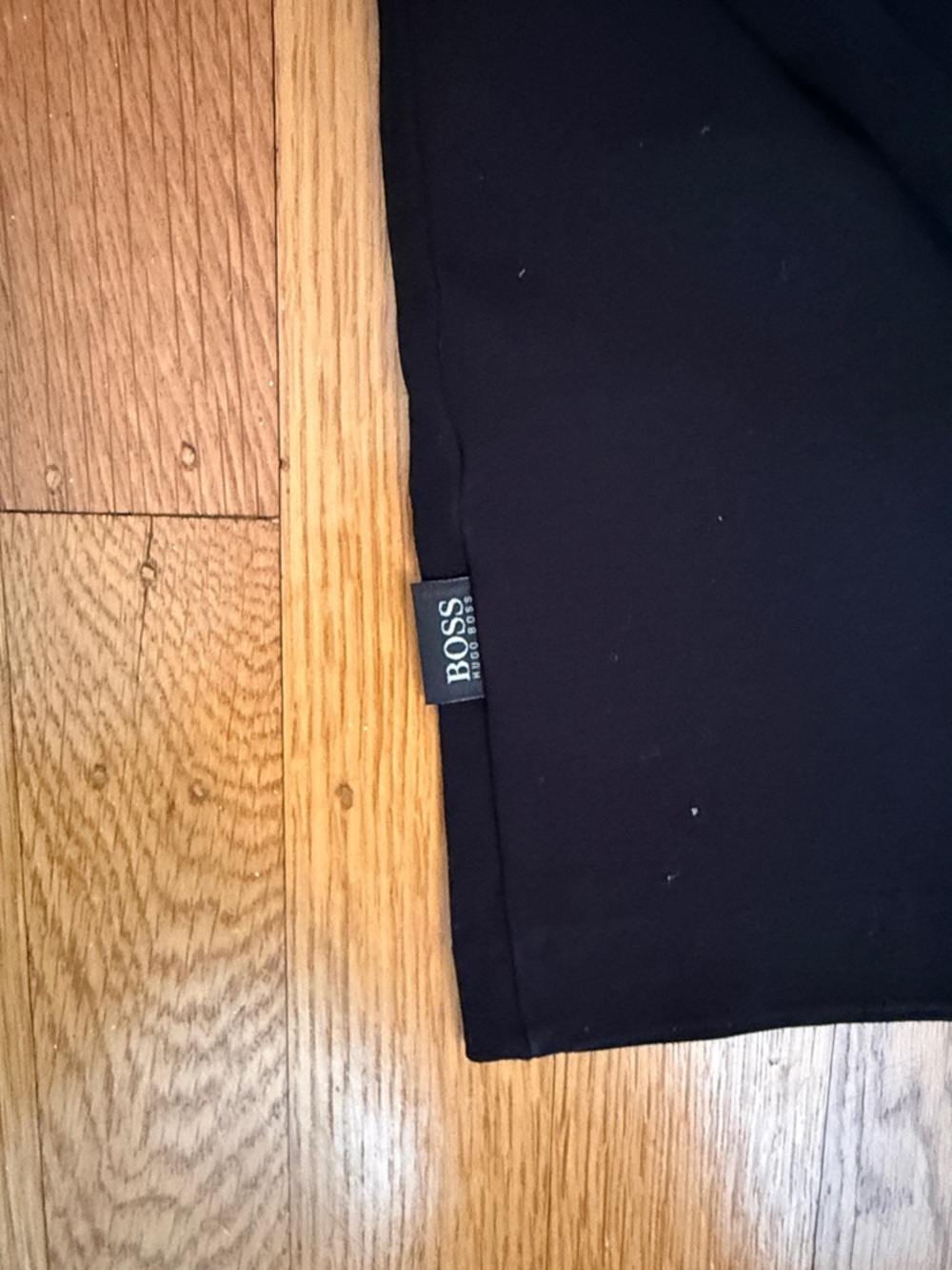 Boss Men’s Black 1/4 Zip Pullover Sweater - Picture 4 of 5